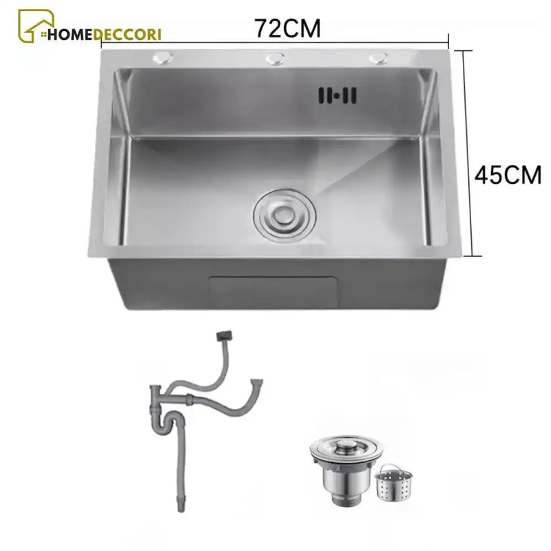 Cuba Gourmet Cozinha Pia Multifuncional Inox Inox-72X45Cm / Á Pronto Entrega Cuba Gourmet Pia De