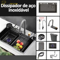 Cuba Gourmet Inox Cozinha Pia Multifuncional Inteligente Completa C1 / Á Pronto Entrega Pia De