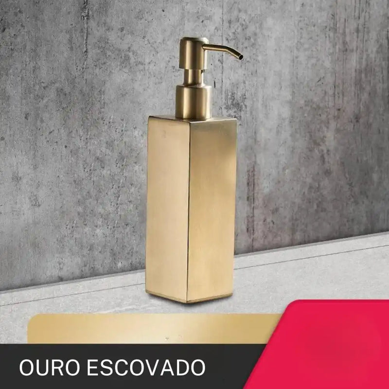 A Fazer Dispenser Sabonete Líquido Parede 200Ml Stationflow Ouro Escovado 2 / Entrega De 15 Á 18