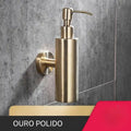 A Fazer Dispenser Sabonete Líquido Parede 200Ml Stationflow Ouro Polido / Entrega De 15 Á 18 Dias