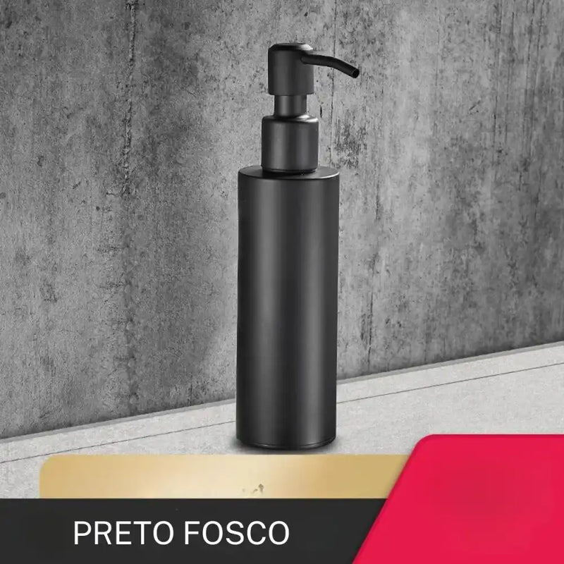 A Fazer Dispenser Sabonete Líquido Parede 200Ml Stationflow Preto Fosco 3 / Entrega De 15 Á 18 Dias