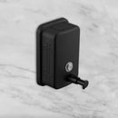 A Fazer Dispenser Sabonete Líquido Parede Inox Banheiro Lavatorio Station Preto Fosco/1000 Ml /