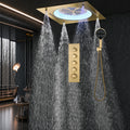Ducha De Teto Embutir Inox 55x55 LED Bluetooth Spa Aurore