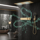 Ducha De Teto Embutir Inox 90x30 LED Bluetooth Spa Majestic
