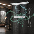 Ducha De Teto Embutir Inox 90x30 LED Bluetooth Spa Majestic