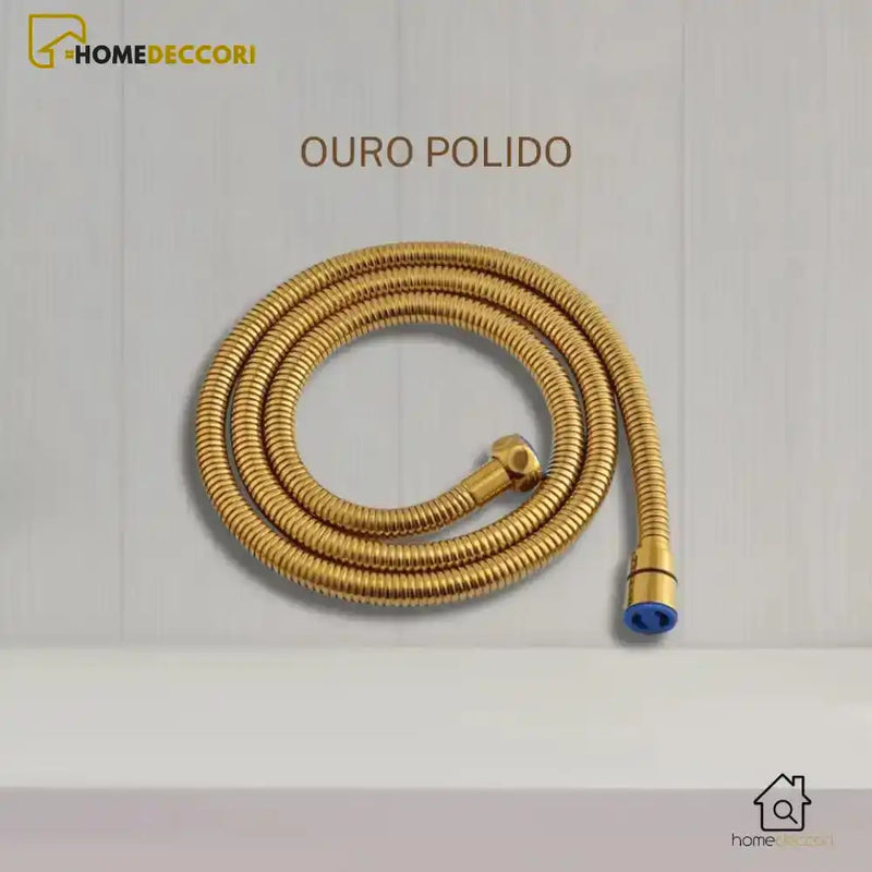 Ducha Manual De Alta Pressão Parede Metal Para Banheiro Serenidad - Homedeccori