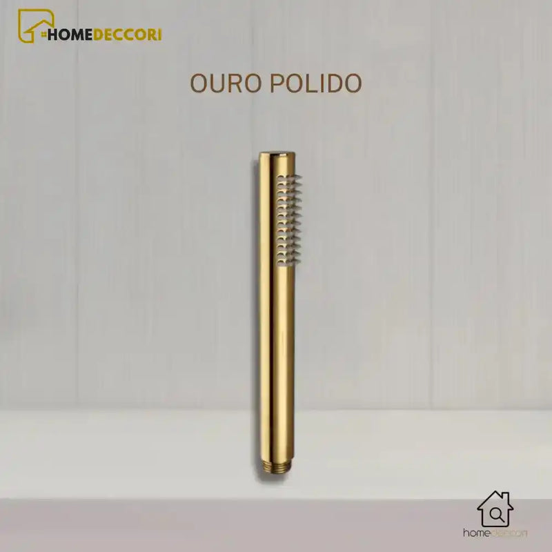 Ducha Manual De Alta Pressão Parede Metal Para Banheiro Serenidad - Homedeccori