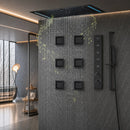 Ducha de Teto Embutir Spa Inox 63x33 LED Bluetooth Homulo