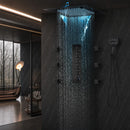Ducha De Teto Embutir Inox 50x50 LED Bluetooth Spa Zenith