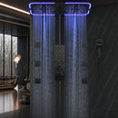 Ducha De Teto Embutir Inox 70x35 LED Bluetooth Spa Sonata