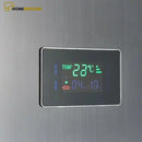 Ducha Vertical Spa Line Hidromassagem Cascata Led Display Digital Inox - Homedeccori