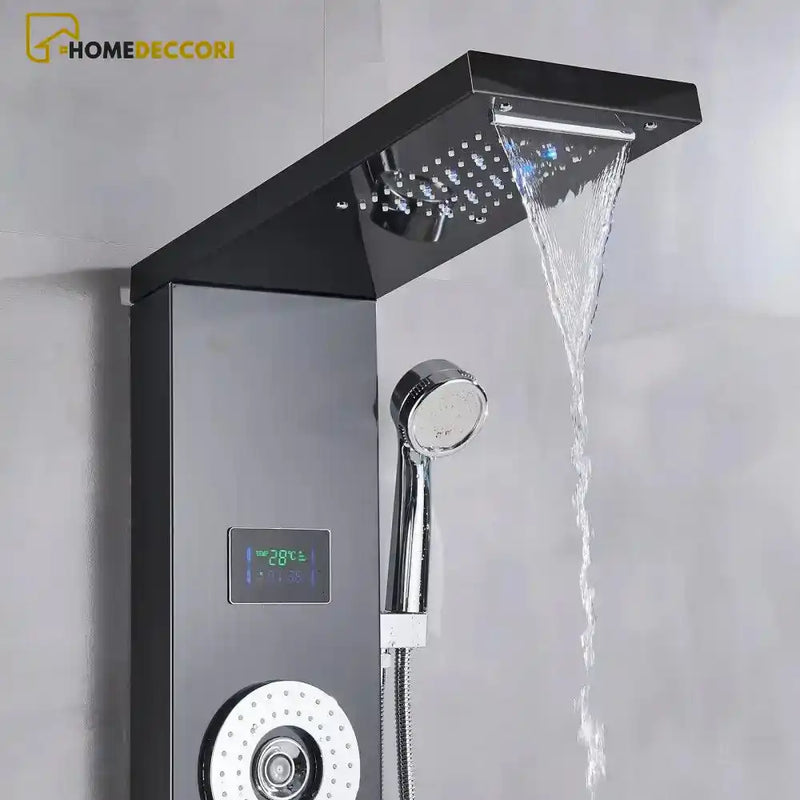 ducha vertical cascata led