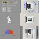 Ducha Vertical Spa Hidromassagem Cascata Inox AquaZen - Homedeccori