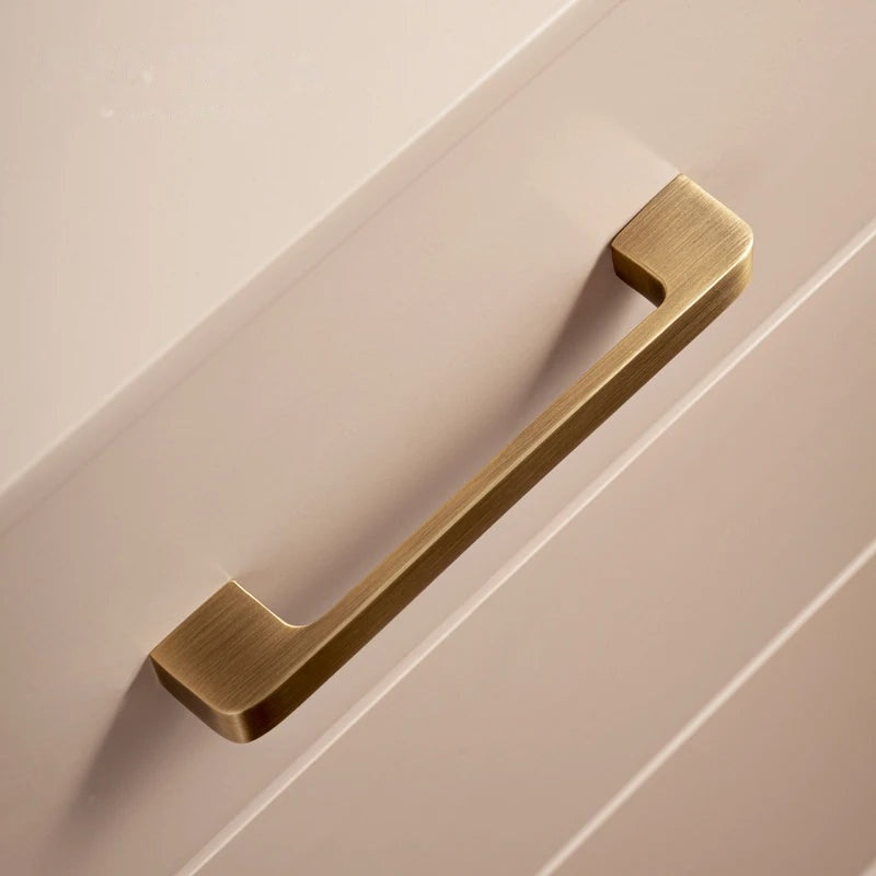 Puxador Alça e Ponto Latão Maciço Bronze Envelhecido Minimalista Ostia - foto 6