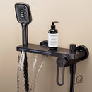 Misturador De Parede Monocomando Para Banheira Cascata Armony Preto Fosco / Entrega De 15 Á 18