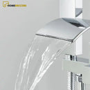 Torneira De Piso Para Banheira Cascata Misturador Monocomando EastRive - Homedeccori