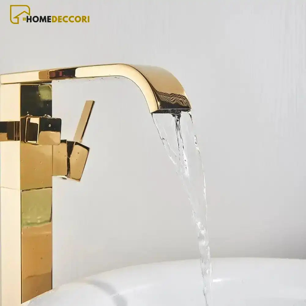 Torneira De Piso Cachoeira Para Banheira Misturador De Imersão Venere - Homedeccori