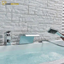 Torneira Embutida Para Banheira Romana Cascata monocomando com Ducha manual - Homedeccori