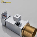 Torneira Embutida Para Banheira Romana Cascata monocomando com Ducha manual - Homedeccori