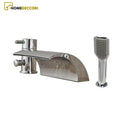 Torneira Embutida Para Banheira Romana Cascata monocomando com Ducha manual - Homedeccori