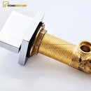 Misturador Para Banheira Embutir Duplo Comando De Cinco Furos C/ Ducha Manual Roman Misturador Para