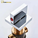 Misturador Para Banheira Embutir Duplo Comando De Cinco Furos C/ Ducha Manual Roman Misturador Para