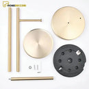 Porta Papel Higiênico de Chão Inox para Banheiro Valet - Homedeccori