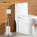 Porta Papel Higiênico de Chão Inox para Banheiro Valet - Homedeccori