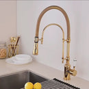 Torneira Gourmet Cozinha Monocomando Clássica Luxo Aurélie