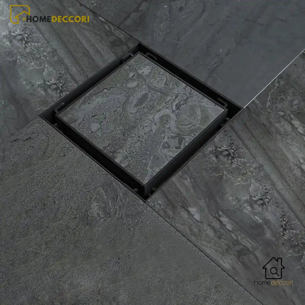 A Fazer Ralo Oculto Linear De Chão Latão Hiddenflow Para Banheiro