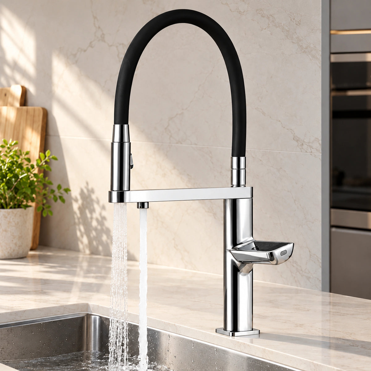 Torneira gourmet Aura cromado - Homedeccori