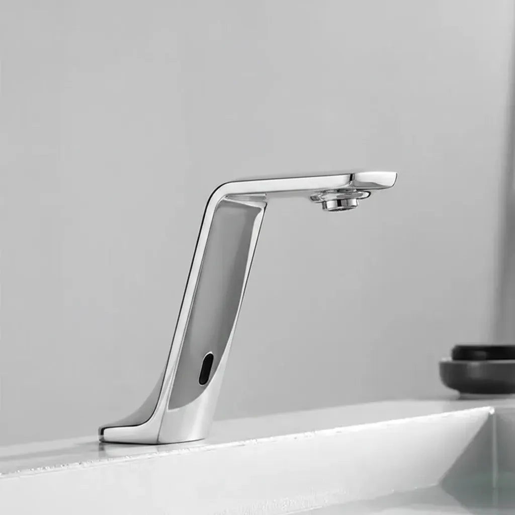 Torneira Banheiro Automática Sensor Inox Aqua Touch