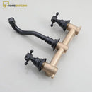 Torneira De Parede Duplo Comando Banheiro Misturador Vintage Retrô Belleville - Homedeccori