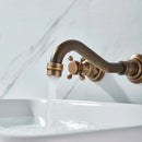 Torneira De Parede Duplo Comando Banheiro Misturador Vintage Retrô Belleville - Homedeccori