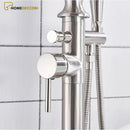 Torneira De Piso Para Banheira Misturador Cisne Contemporâneo De Piso Banheira