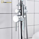 Torneira De Piso Para Banheira Misturador Cisne Contemporâneo De Piso Banheira