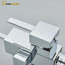 Torneira De Piso Para Banheira Misturador Hose Cromado Luxo Imersão Grupo 01 De Piso Banheira