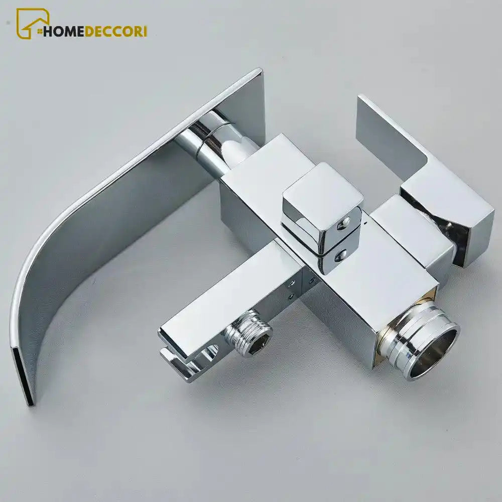 Torneira De Piso Para Banheira Misturador De Imersão Cascata Havic - Homedeccori