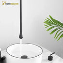 Torneira De Teto Misturador Para Lavatório E Banheiras Puregota Preto Fosco Bancada / Á Pronta