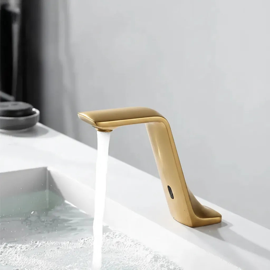 Torneira Banheiro Automática Sensor Inox Aqua Touch
