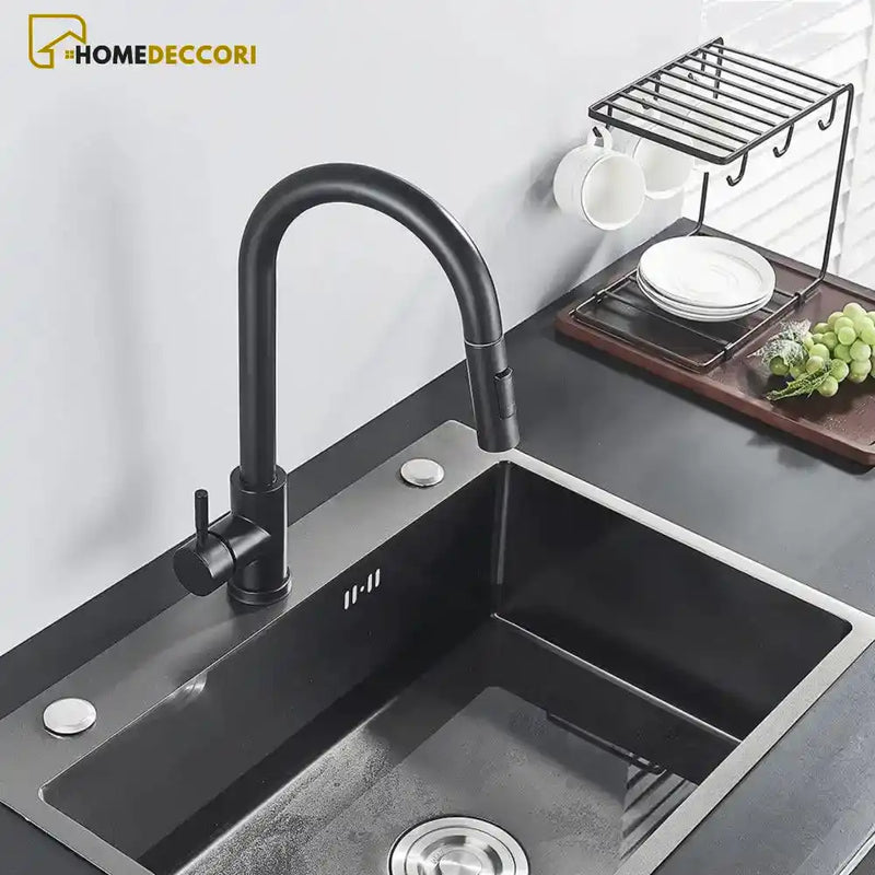 Torneira Extensível Pull Down 360 Gourmet Monocomando Cozinha Sovrano - Homedeccori