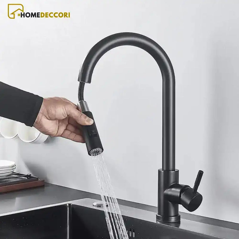 Torneira Extensível Pull Down 360 Gourmet Monocomando Cozinha Sovrano - Homedeccori