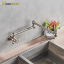 Torneira Gourmet Articulada de Parede Venezia Monomando Flexibilidade e Elegância em 5 Cores - Homedeccori