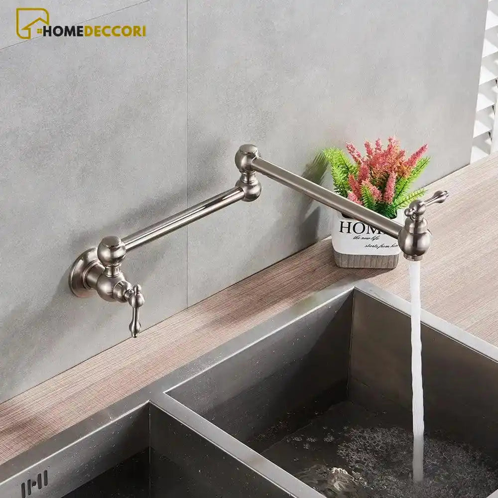 Torneira Gourmet Articulada de Parede Venezia Monomando Flexibilidade e Elegância em 5 Cores - Homedeccori