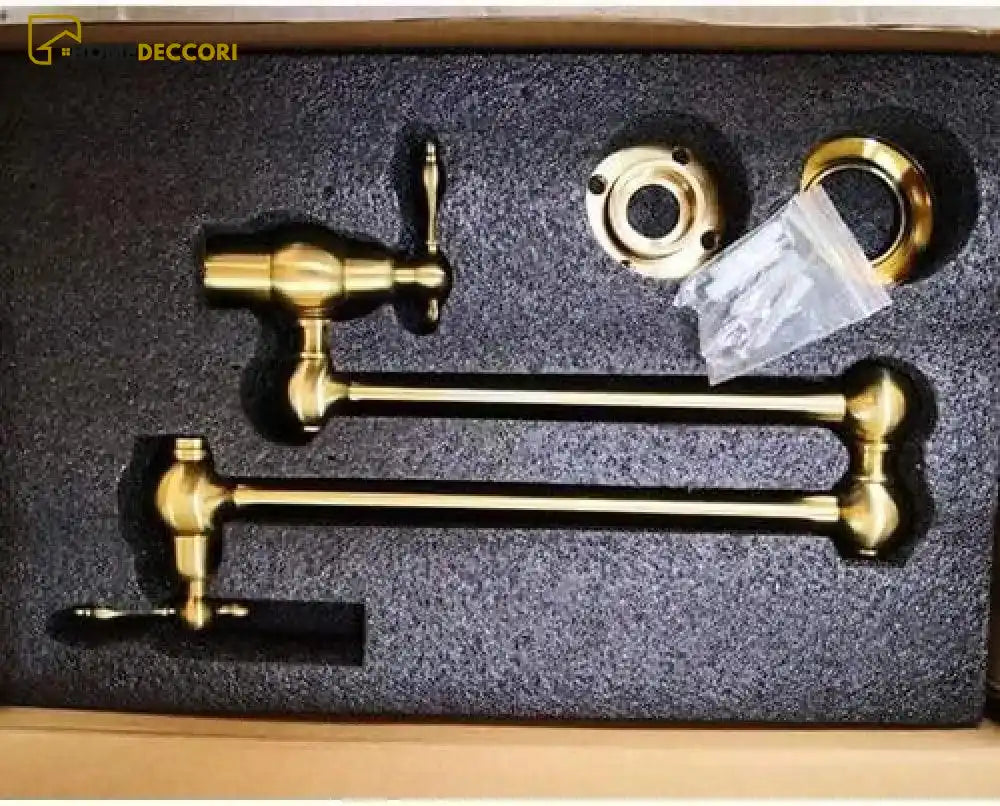 Torneira Gourmet Articulada de Parede Venezia Monomando Flexibilidade e Elegância em 5 Cores - Homedeccori