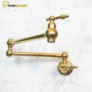 Torneira Gourmet Articulada de Parede Venezia Monomando Flexibilidade e Elegância em 5 Cores - Homedeccori