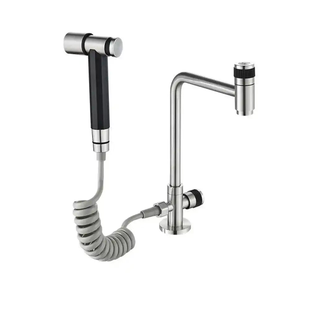 Torneira De Parede Gourmet Com Ducha Manual Rivolo - Homedeccori