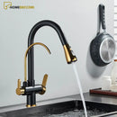 Torneira Gourmet Com Filtro Extensiva Spray 3 Saídas Kraus Grupo 01 Torneira Gourmet