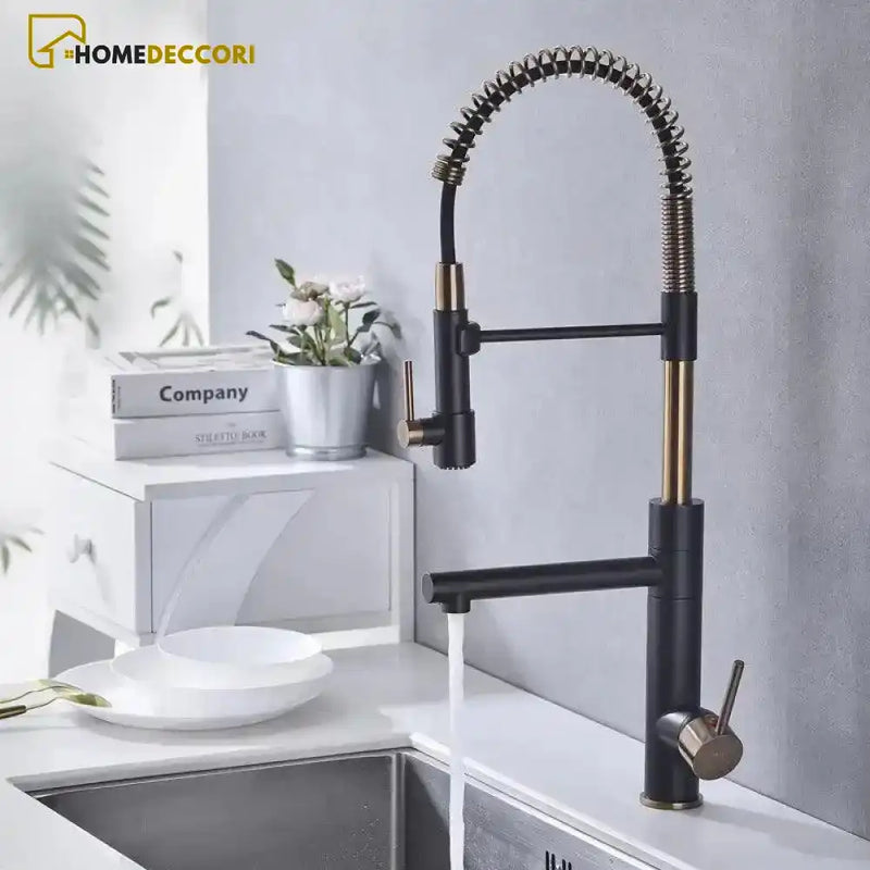 Torneira Gourmet Cozinha Monocomando Com Saída Filtro Luxo Premium Luxo 360° - Santorini - Homedeccori