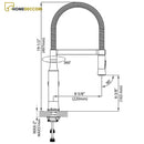 Torneira Gourmet Misturadora Monocomando Cromada EliteFalls - Homedeccori
